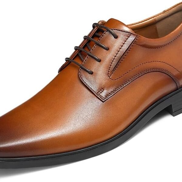 Mens Oxford Leather Business Casual Shoes