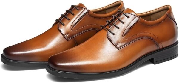 Mens Oxford Leather Business Casual Shoes