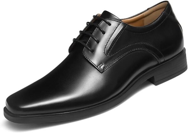 Mens Oxford Leather Business Casual Shoes