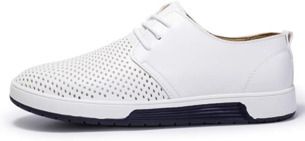 Men's Casual Oxford Shoes Breathable Flat Fashion Sneakers