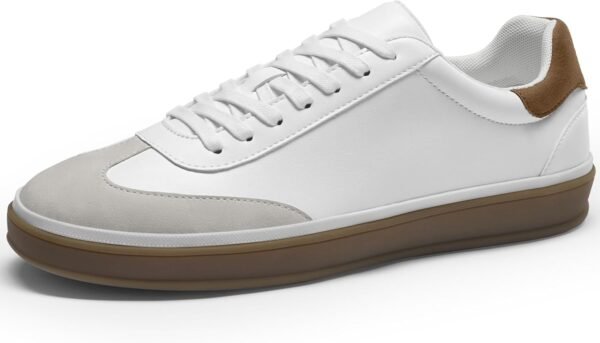 Men’s Casual Shoes Business Dress Sneakers Classic Lace-up Walking Shoe