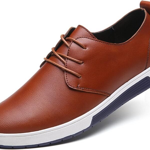 Men's Casual Oxford Shoes Breathable Flat Fashion Sneakers