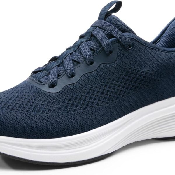 Men’s Hands Free Slip- Walking Shoes Casual Breathable Comfortable Knit Sneaker