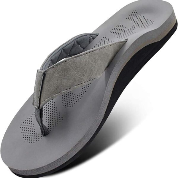 Men's Sandals & Flip-Flops: Featuring Orthopedic Arch Support | Men's Athletic Slides with Soft, Cushioned Insoles