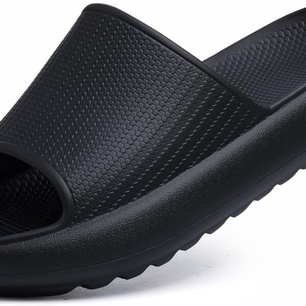 Slippers (Unisex) – Ultra-Comfortable Foot Recovery Slides, Soft Summer Beach Footwear, Light Arch Support