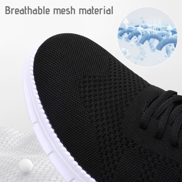 Men’s Slip  Walking Shoes  Dress Sneakers Business Oxfords Breathable Lightweight Loafers Tennis for Driving Walking Skate