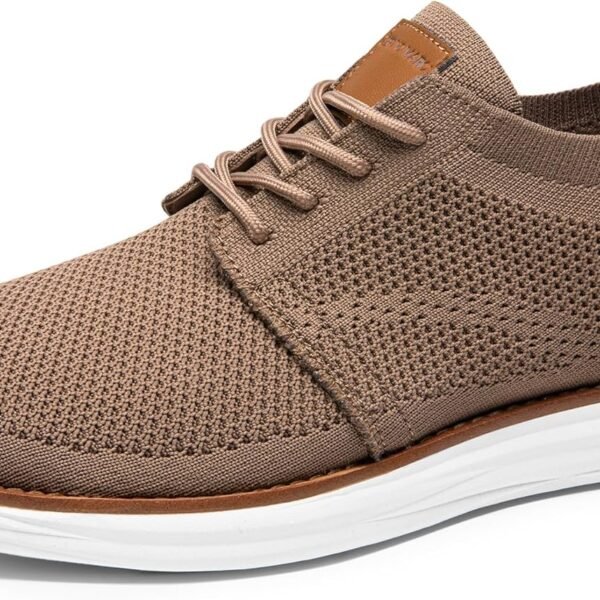 Men’s  Mesh Sneakers Oxfords Lace-Up Lightweight Casual Walking Shoes